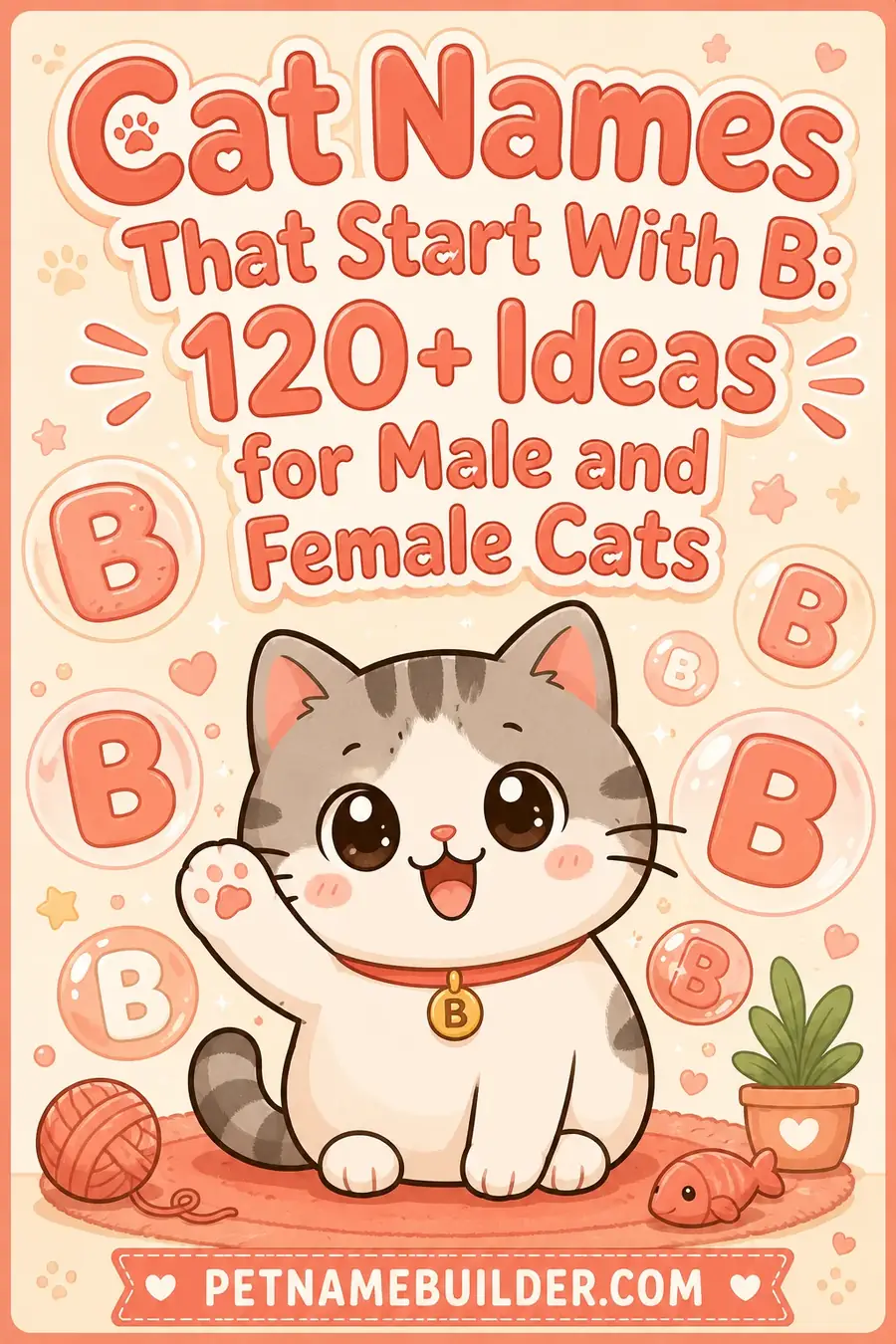 Cat Names That Start With B: 120+ Ideas for Male and Female Cats
